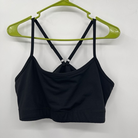 Torrid Active‎ Sport Bra Womens Black Racerback Support Athletic Adjustable 1 - Picture 1 of 6